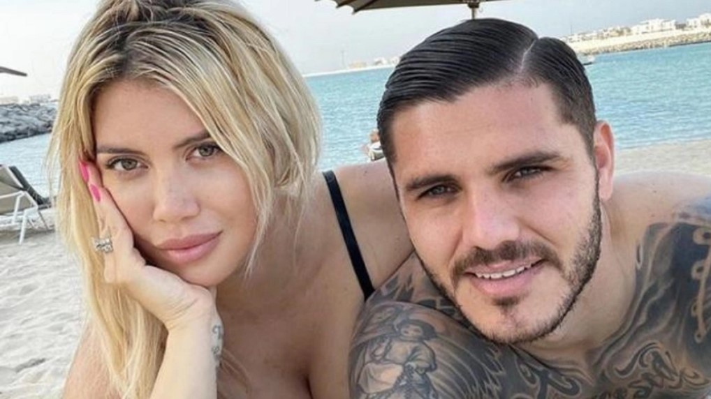 Wanda Nara’dan İstanbul’daki lüks evinde havuz keyfi