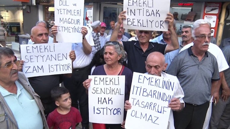 Emeklilerin seyyanen zam talebi büyüyor