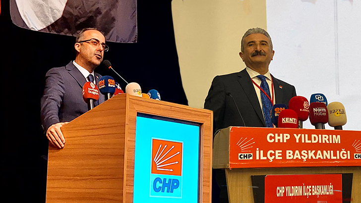 CHP Yıldırım İlçe Kongresi’nde ‘İl’ polemiği… Yeşiltaş konuştu, Özkan cevap verdi!