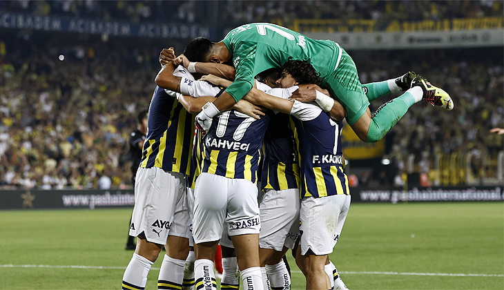 Fenerbahçe tur kapısını 5 golle araladı