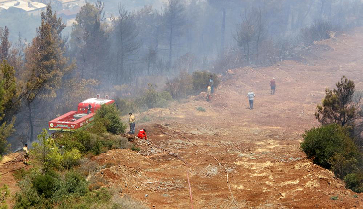 Hatay’daki orman yangını ile ilgili 4 kişi gözaltına alındı
