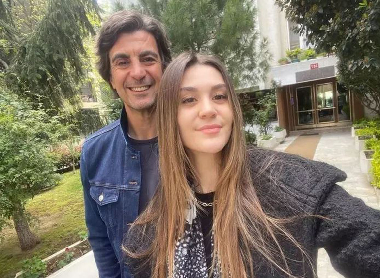 İbrahim Kutluay ile İrem Kutluay’dan baba-kız pozu