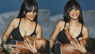 Rihanna’dan oğluyla yeni pozlar