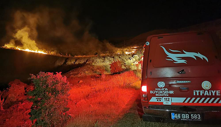 Malatya’daki orman yangını kontrol altına alındı