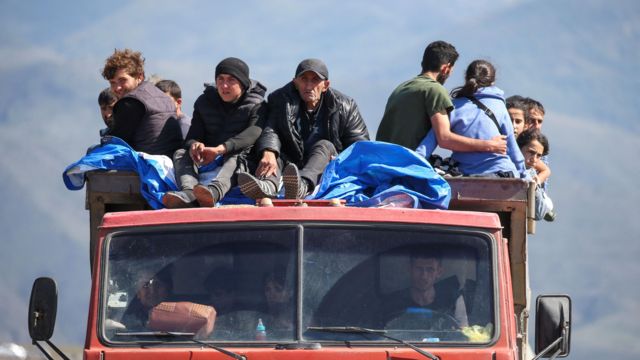 Dağlık Karabağ’dan Ermenistan’a ulaşanların sayısı 65 bini geçti