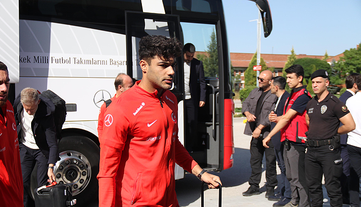 A Milli Futbol Takımı, Hollanda’ya gitti