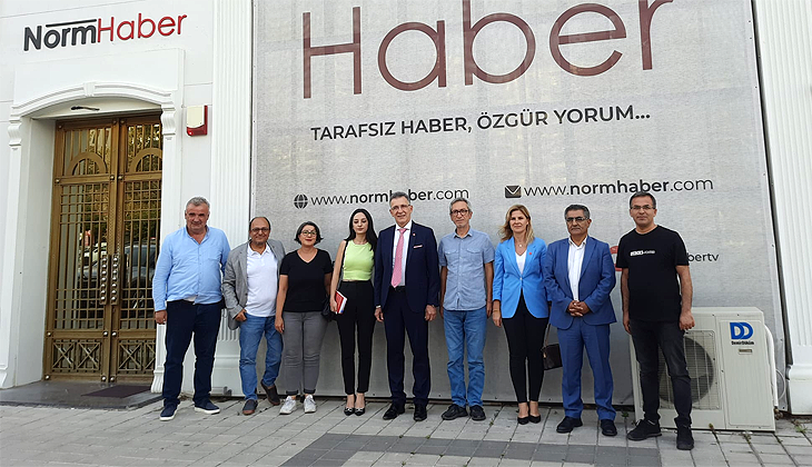 CHP Bursa İl Başkanı adayı Akdoğan’dan Norm Haber’e ziyaret