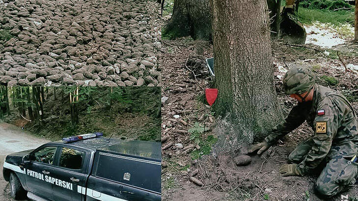 2. Dünya Savaşı’ndan kalan patlamamış mühimmat bulundu