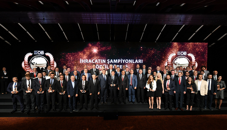 Otomotivde ihracatın şampiyonları ödüllendirildi