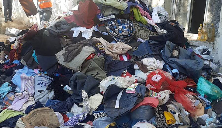 Belediye başkan adayının evinden 15 kamyon çöp çıktı