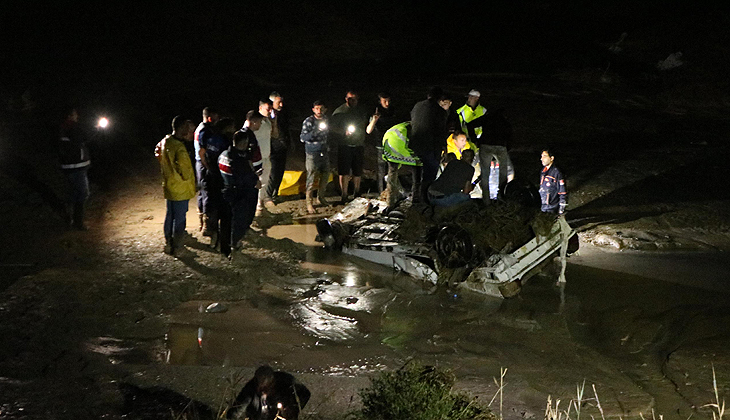 Nevşehir’de sel: Suya kapılan çift yaşamını yitirdi