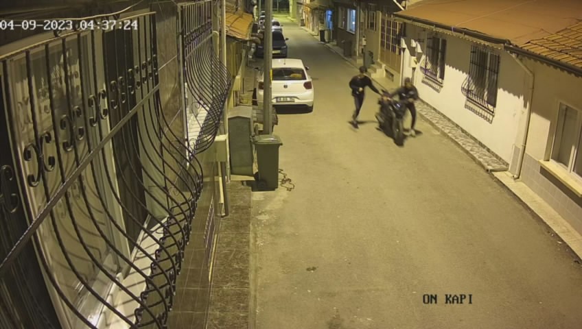 Bursa’da hırsızlar önce keşif yaptı, sonra çaldı!