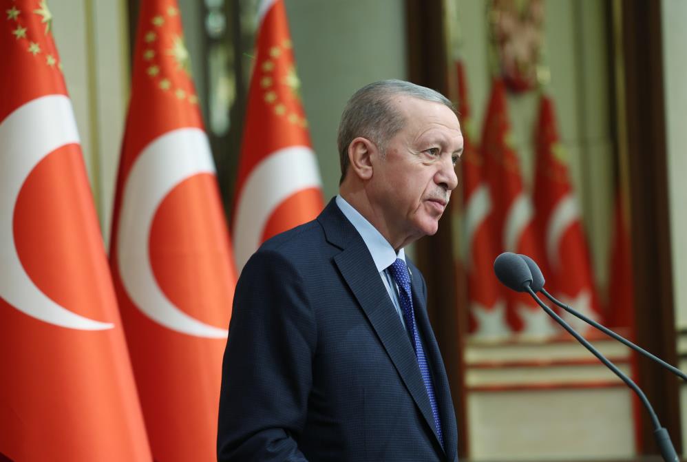 Cumhurbaşkanı Erdoğan, gençlerle buluştu