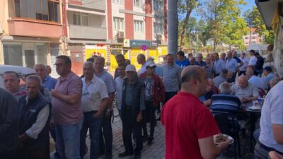 Bursa’da servisçiler dualar edip kurban keserek sezona başladı
