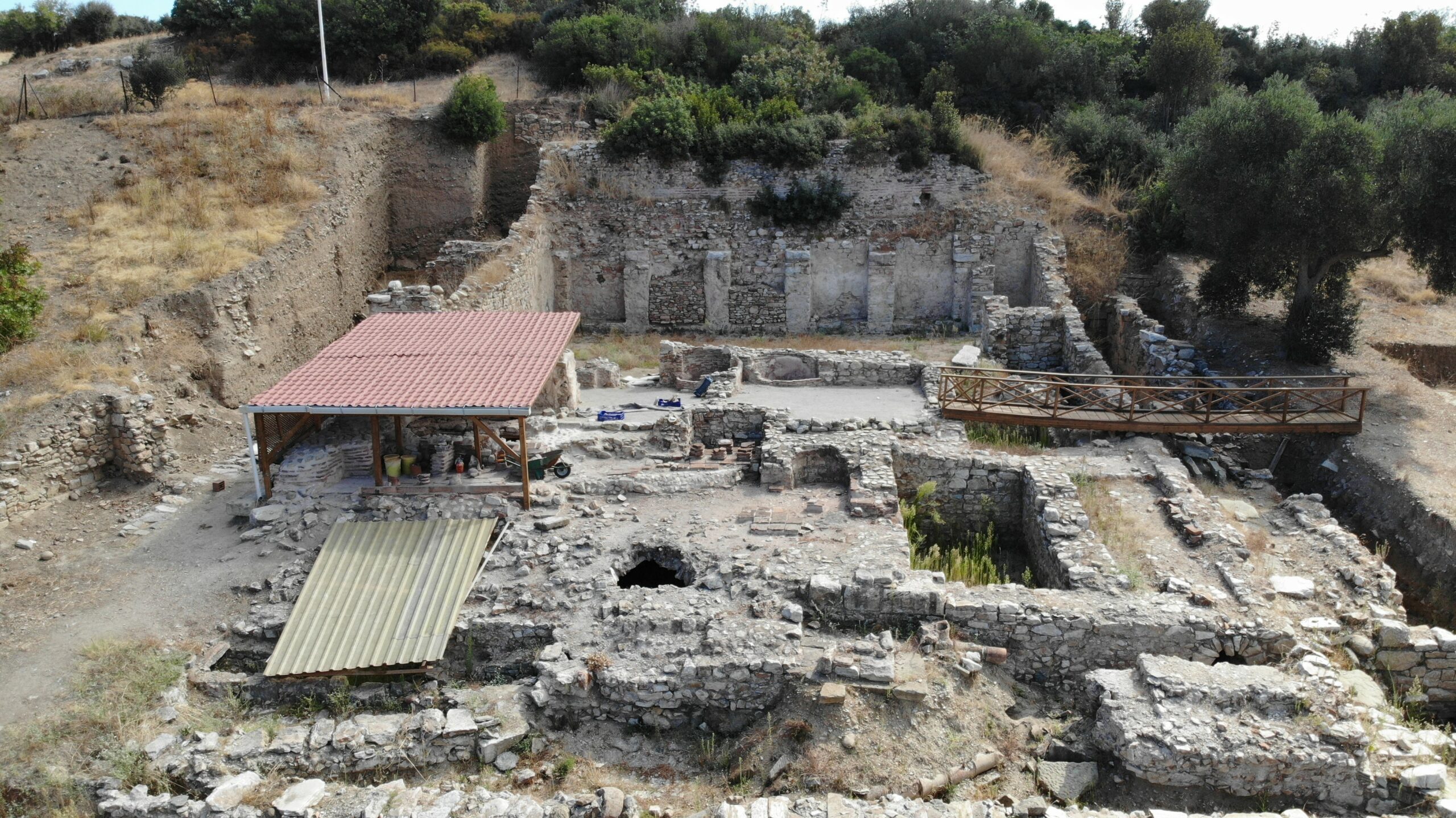 1950 yıllık Roma Hamamı restore edildi