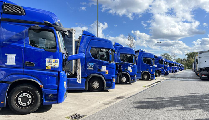 Aralarında bir Türk de var: Almanya’da 85 TIR şoförü açlık grevinde