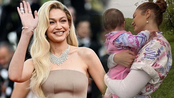 Gigi Hadid: Kızım babasıyla iken çalışabiliyorum