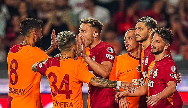 Galatasaray, 3 puanı 3 golle aldı