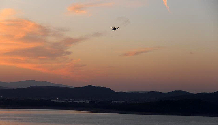 İzmir’de helikopter baraja düştü: 3 kişi aranıyor