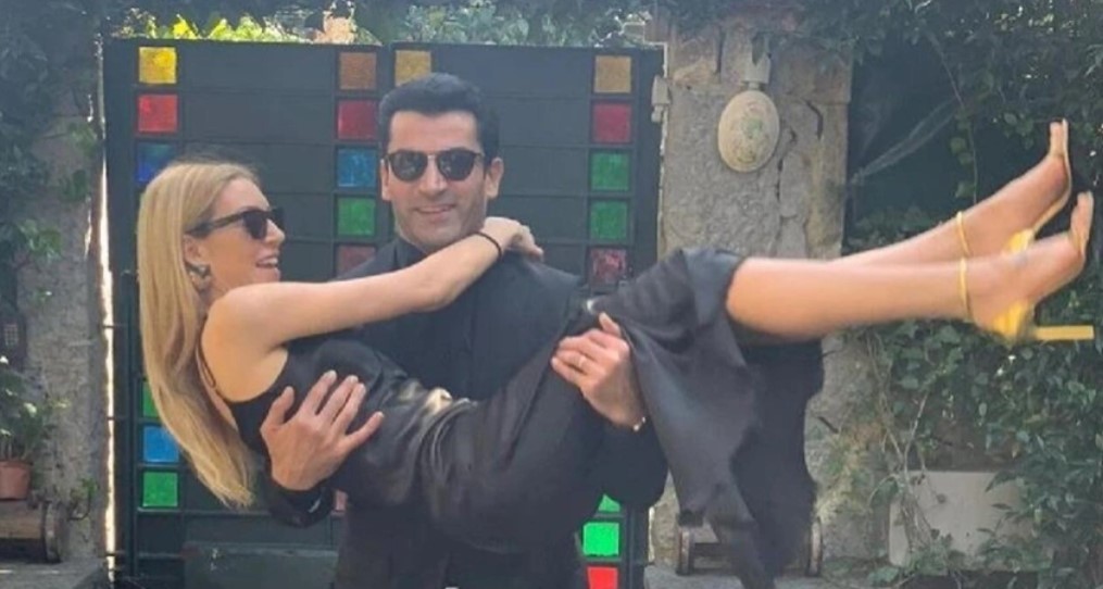 Sinem Kobal, Kenan İmirzalıoğlu’nun çıplak fotoğrafını paylaştı: Sıramı beklerken