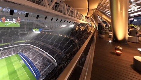 Real Madrid’in stadyumu Santiago Bernabeu yenilendi