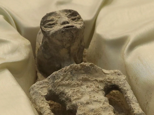 ‘Uzaylı fosilleri’ Meksika parlamentosunda