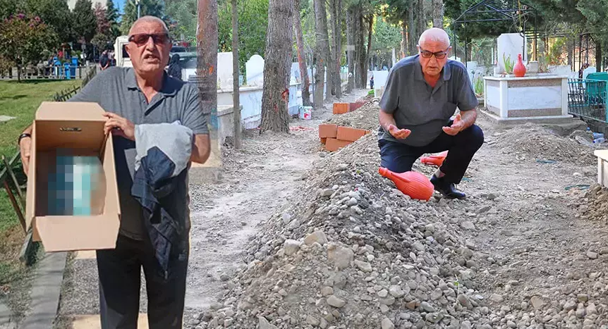 Torununun cenazesini bisküvi kutusunda verdiler