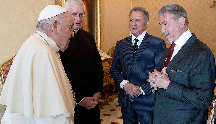 Stallone’den Papa’ya: Boksa var mısınız?