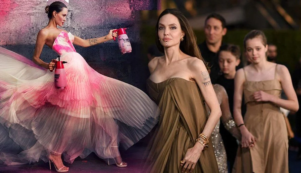 Angelina Jolie kapak yıldızı oldu