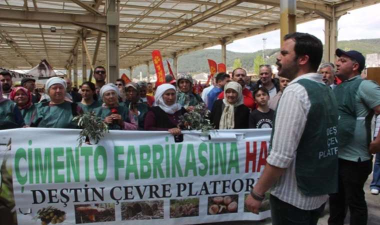 Çimento fabrikasına mahkeme ‘dur’ dedi