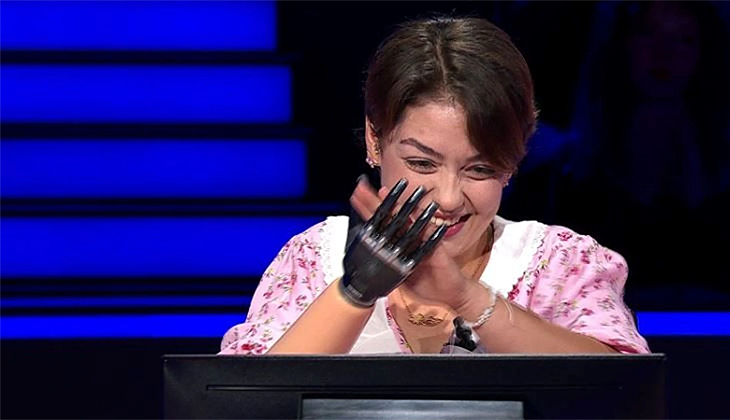 Rabia Birsen Güvercin, milyon liralık soruyu doğru cevapladı
