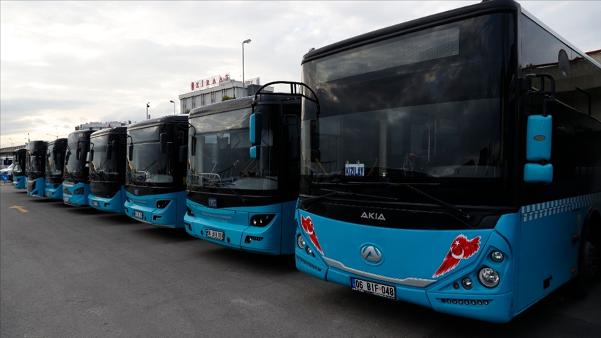 Ankara’da özel halk otobüslerinden kontak kapatma kararı