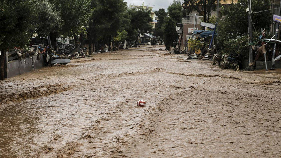 Yunanistan’daki sel felaketinde can kaybı 2’ye yükseldi