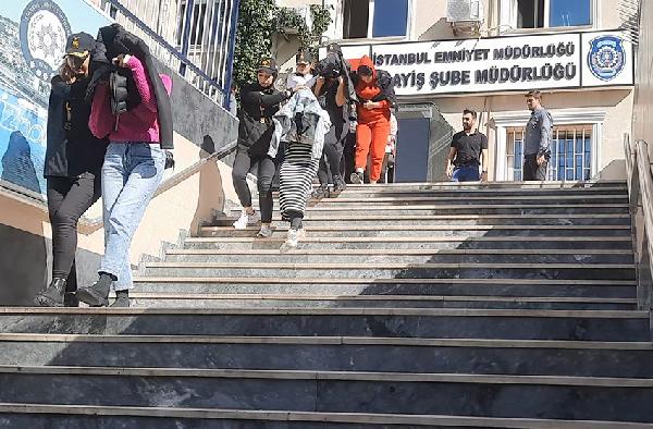 İstanbul’da fuhuş operasyonu: 12 gözaltı
