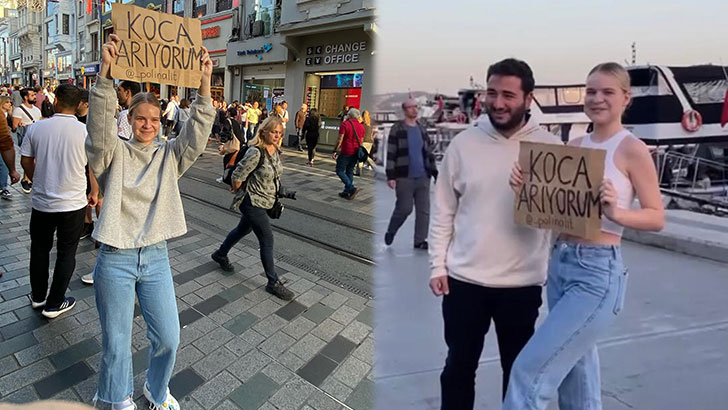 Belaruslu genç kadın ‘Koca arıyorum’ dövizi açtı