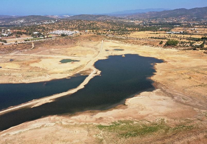 Barajlar kurudu, Bodrum’a dönüşümlü su verilecek