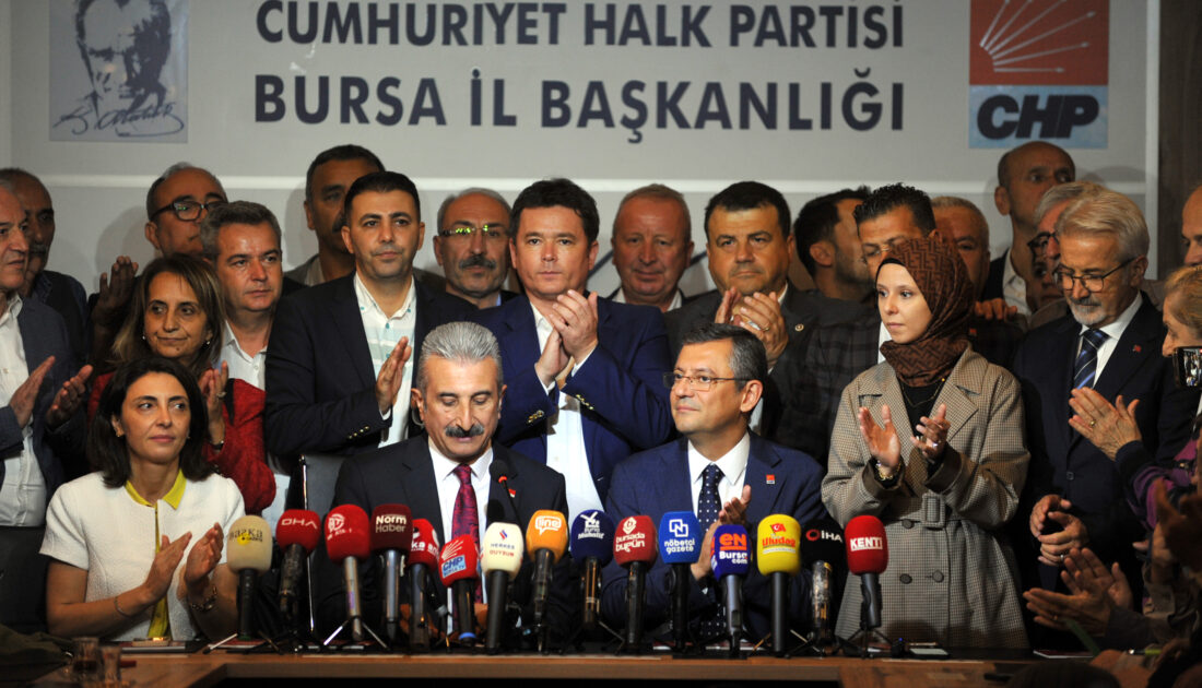 CHP Genel Başkan Adayı Özel Bursa’da konuştu: ‘Bursa’yı almak için adayım!’
