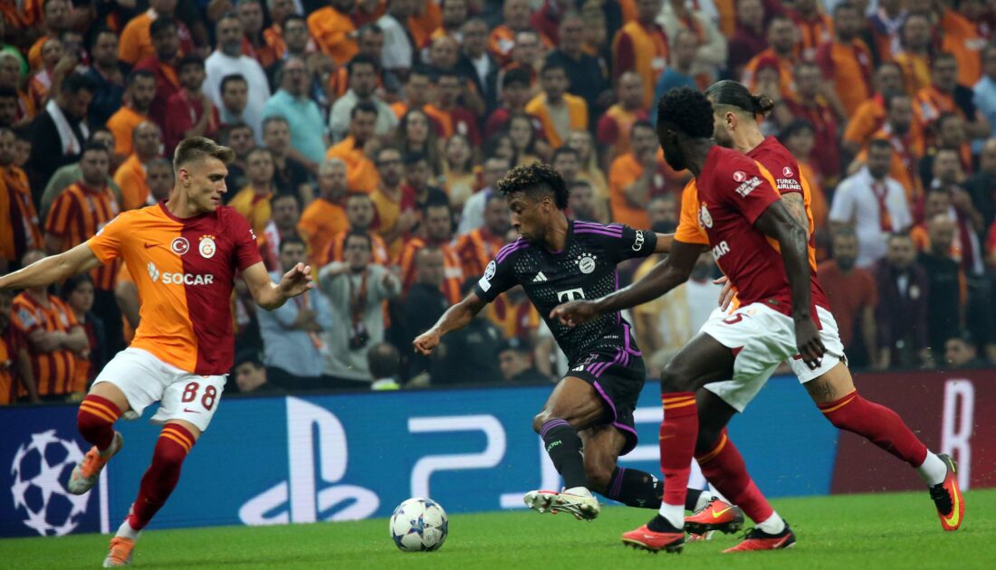 UEFA Şampiyonlar Ligi: Galatasaray: 1 – Bayern Münih: 3