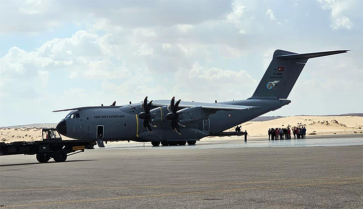 Türkiye’den Filistin’e gönderilen tıbbi destek malzemeleri Mısır’a ulaştı