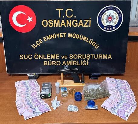 Bursa’da zehir taciri yakalandı