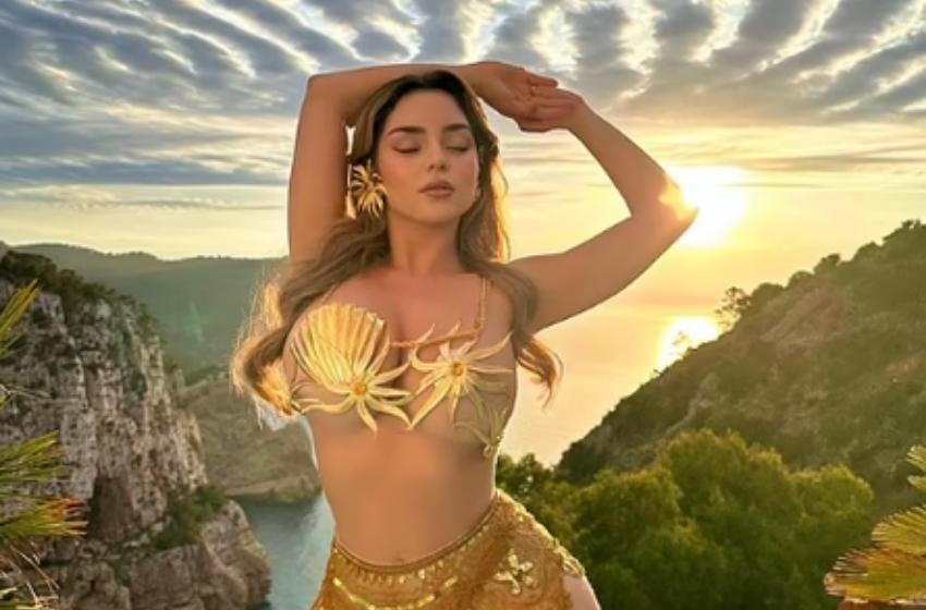 Bir bakan bir daha baktı! Bikini altı neredeyse yoktu