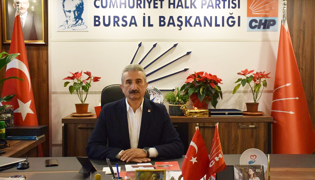 CHP Bursa İl Başkanı Yeşiltaş’tan İsrail’e tepki