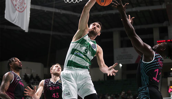 Bursaspor, Telekom Baskets’e direnemedi