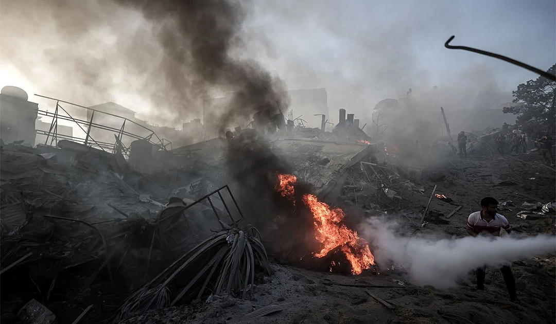 İsrail’den Gazze’ye kara harekatı öncesi art arda hava saldırısı: Çok sayıda ölü ve yaralı var