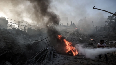 İsrail’den Gazze’ye kara harekatı öncesi art arda hava saldırısı: Çok sayıda ölü ve yaralı var