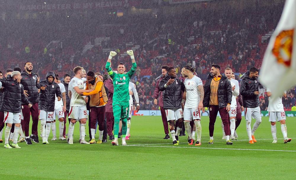 Galatasaray’dan, Manchester United’a karşı 2. galibiyet