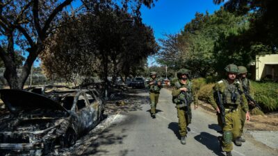 Hamas-İsrail çatışmalarının başladığı Nir Oz görüntülendi