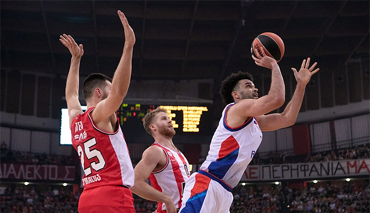 Anadolu Efes, deplasmanda Olympiakos’a farklı yenildi