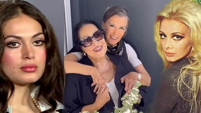 Filiz Akın ile Türkan Şoray buluştu