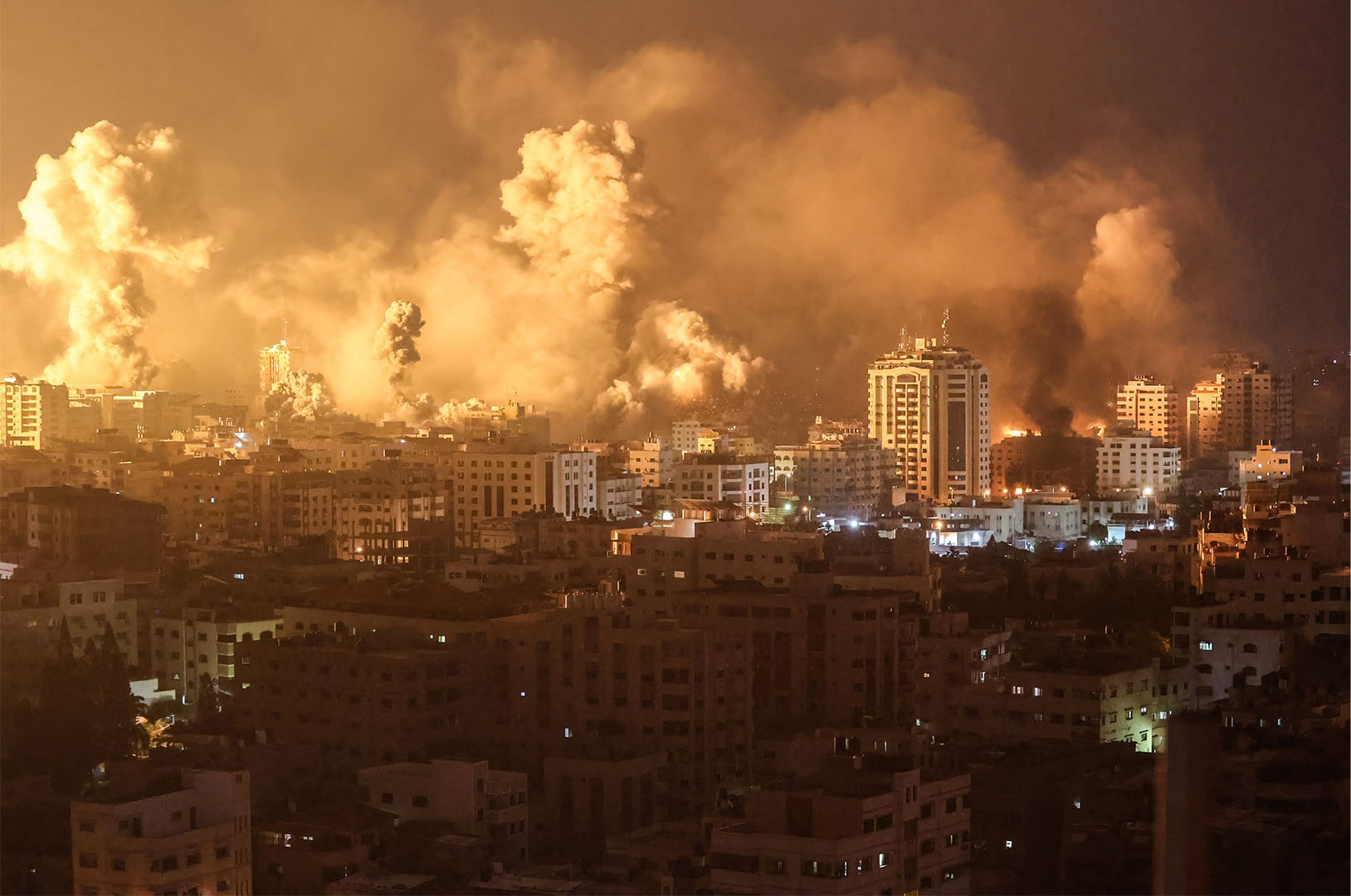 Gazze Şeridi’ndeki can kaybı 2 bin 808’e yükseldi